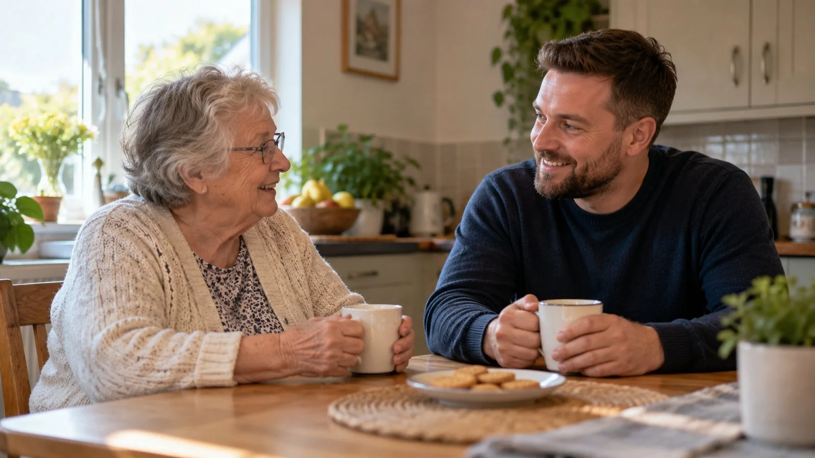 CareWithJohn supporting an older person at home